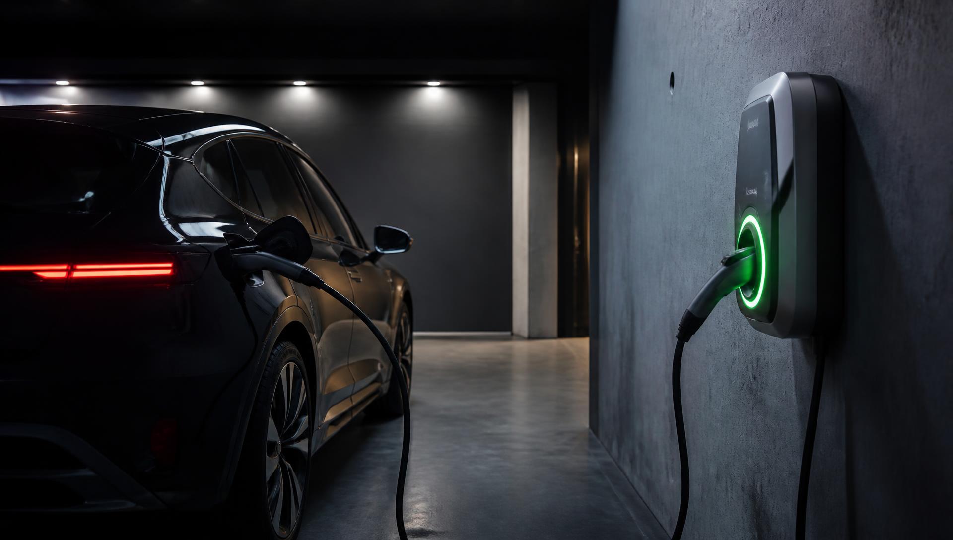Vehículo eléctrico cargando en un wallbox instalado por SuEléctrico en Colombia